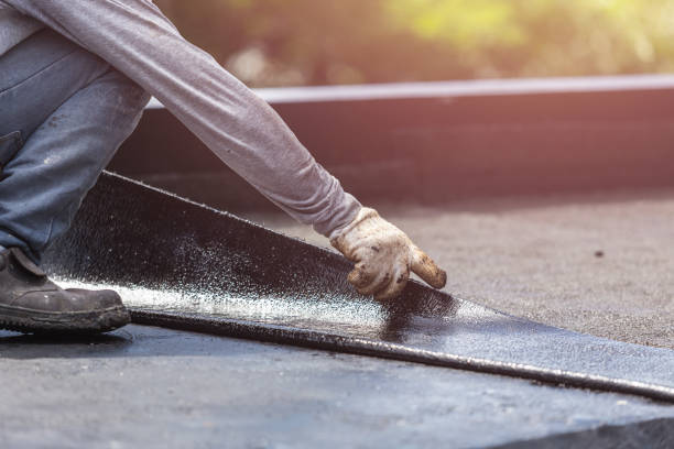 Professional Crawl Space Encapsulation technician working in Malone, WI